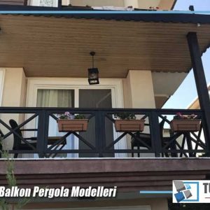 Balkon Pergola Modelleri