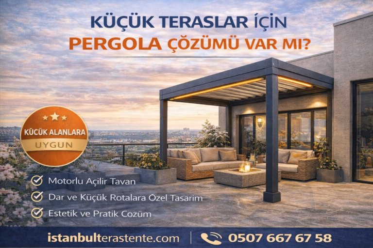 Küçük Teraslar İçin Pergola Çözümü Var mı