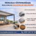 Pergola Sistemlerinde Kullanılan Malzemeler Nelerdir