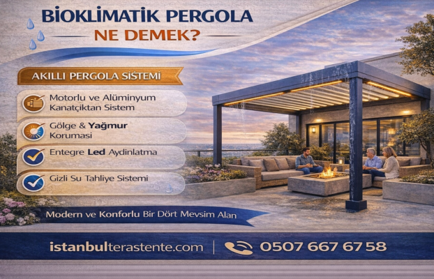 Bioklimatik pergola ne demek?