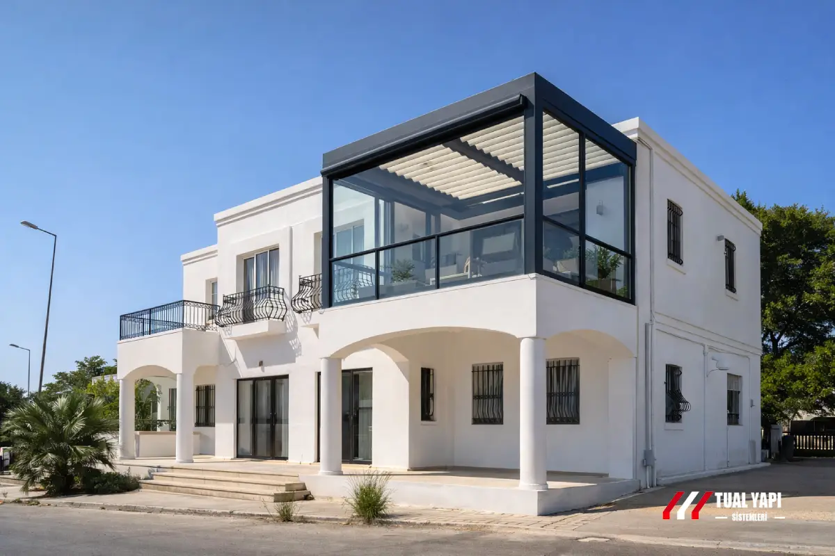 Otomatik bioklimatik pergola nedir motorlu louver pergola sistemleri İstanbul üretim ve montaj hizmeti