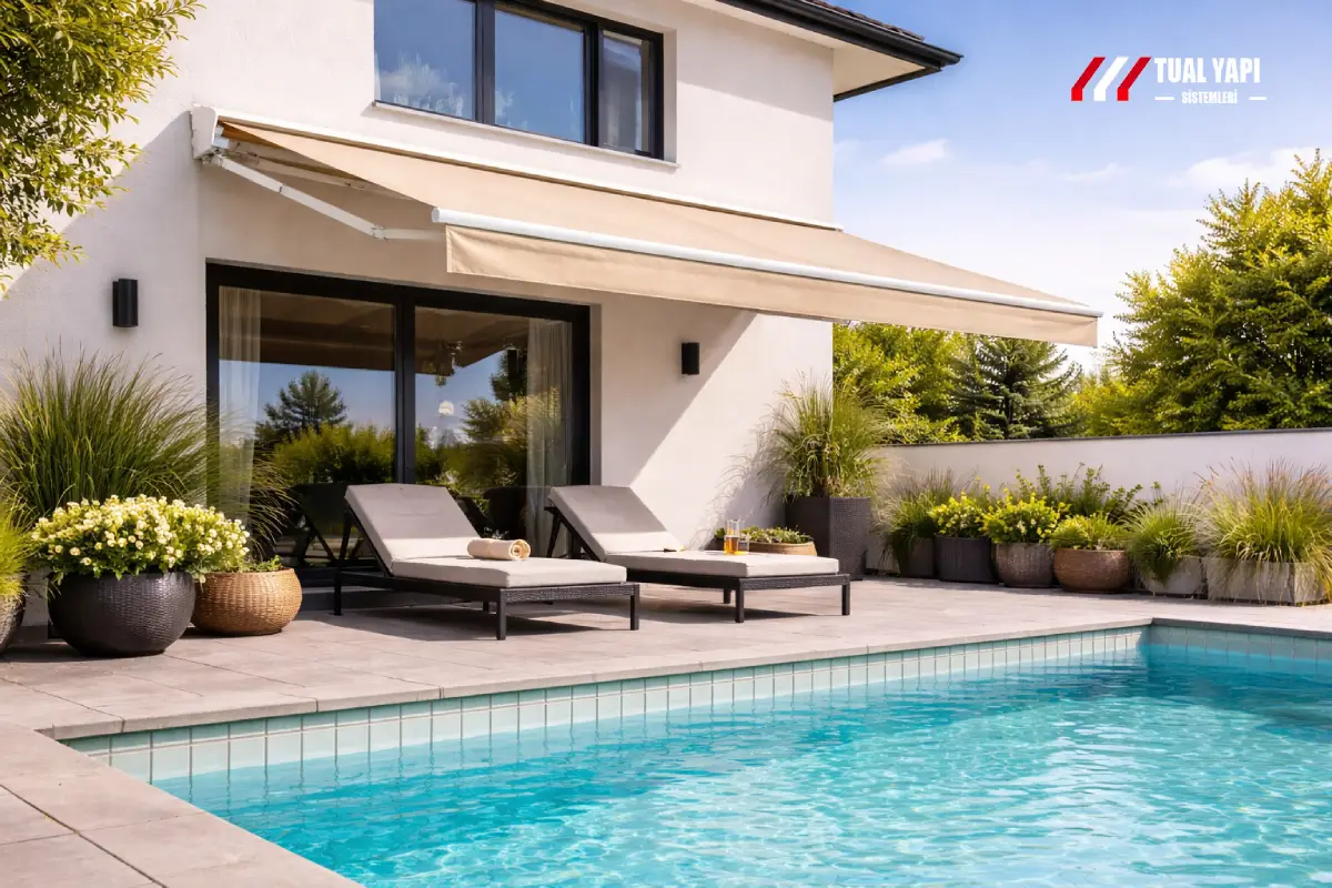 Otomatik katlanır tente çeşitleri motorlu tente modelleri İstanbul tente üretim ve montaj hizmeti